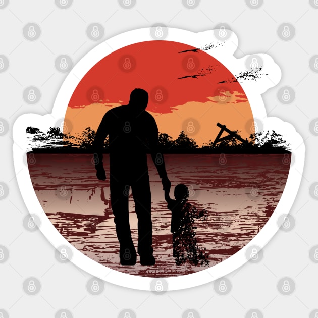 Climate Change Future Landscape Sticker by MadLils